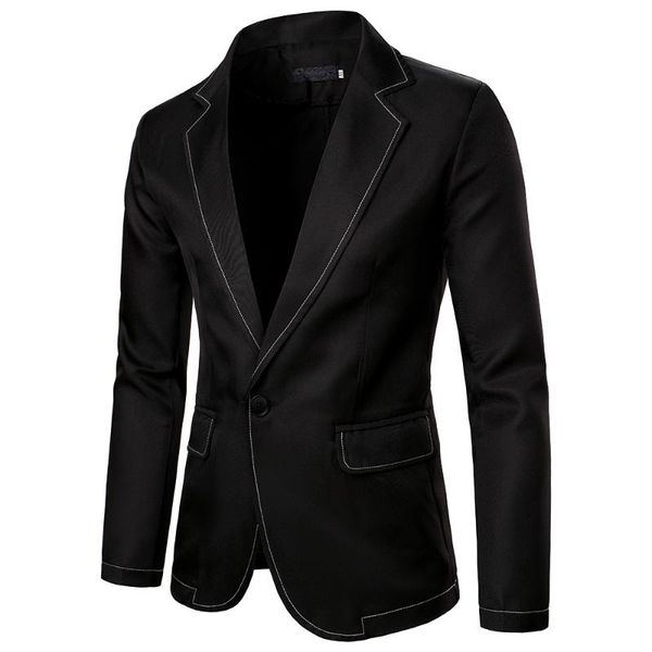 fashion line design men dress coat suits handsome wedding groom slim fit black blazers casual male party formal tuxedo homme men's &, White;black
fashion line design men dress coat suits handsome wedding groom slim fit black blazers casual male party formal tuxedo homme men's &, White;black