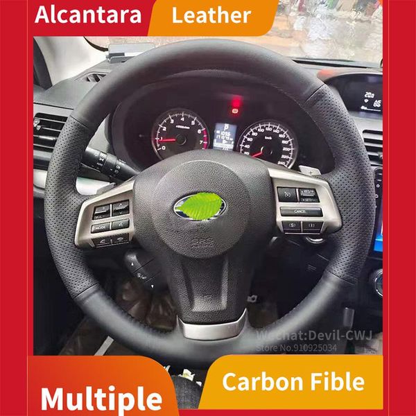 alcantara leather hand-sewn steering wheel cover for subaru forester impreza 2009 2008-2015 2010 2011 2012 interior accessories
alcantara leather hand-sewn steering wheel cover for subaru forester impreza 2009 2008-2015 2010 2011 2012 interior accessories