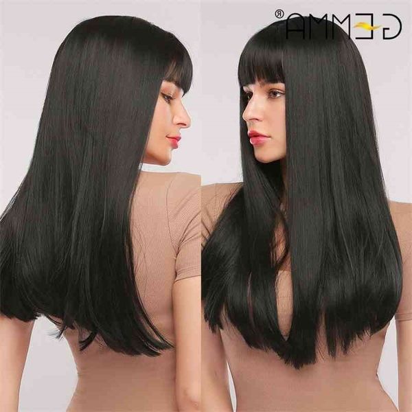 cosplay long straight gemma black synthetic wigs with bangs for women african american lolita daily party heat resistant fibre
cosplay long straight gemma black synthetic wigs with bangs for women african american lolita daily party heat resistant fibre