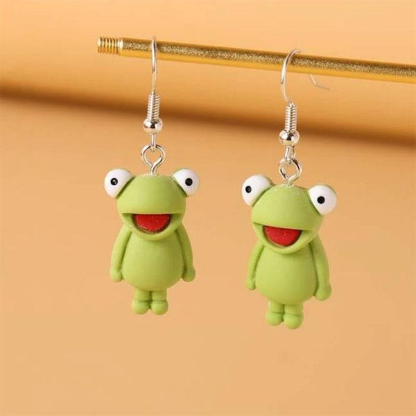dangle & chandelier green frog pendant earrings for women cute accessories jewelry pink simple small trending products 2021, Silver
dangle & chandelier green frog pendant earrings for women cute accessories jewelry pink simple small trending products 2021, Silver