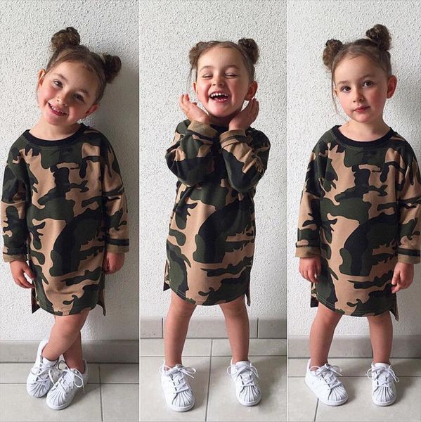 brand toddler infant fashion kids girl dress child baby girls camouflage print casual long sleeve party cotton clothes, Red;yellow
brand toddler infant fashion kids girl dress child baby girls camouflage print casual long sleeve party cotton clothes, Red;yellow