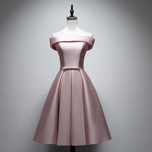 party dresses 2021 sweet pink short evening dress noble satin boat neck lace up prom multiple colour plus size gown, White;black
party dresses 2021 sweet pink short evening dress noble satin boat neck lace up prom multiple colour plus size gown, White;black