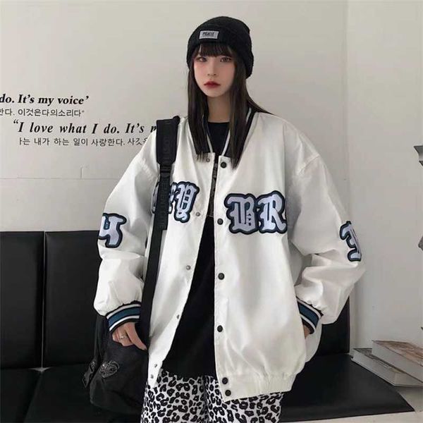 women's jackets 2021 woman hip hop jacket patchwork color block harajuku streetwear baseball coats oversized loose spring, Black;brown
women's jackets 2021 woman hip hop jacket patchwork color block harajuku streetwear baseball coats oversized loose spring, Black;brown