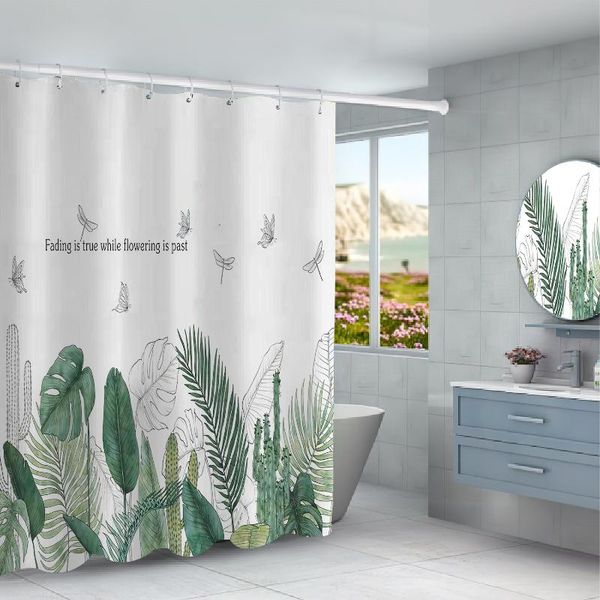 shower curtains green plants leaves printed curtain bathroom frabic waterproof with hooks home decor
shower curtains green plants leaves printed curtain bathroom frabic waterproof with hooks home decor