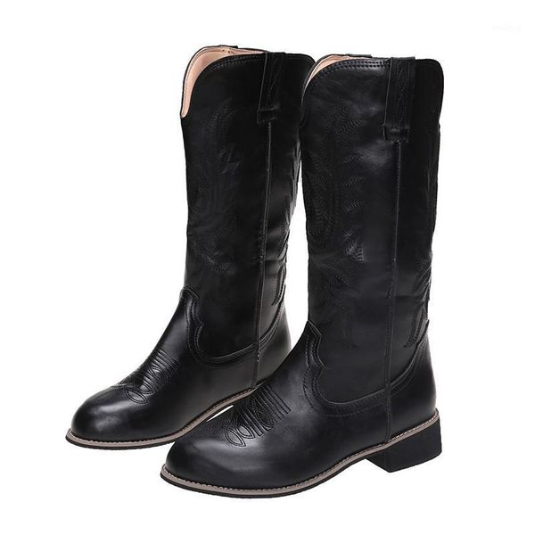 boots fashion pointed toe western cowboy retro riding shoes women knee high cowgirl for winter autumn, Black
boots fashion pointed toe western cowboy retro riding shoes women knee high cowgirl for winter autumn, Black