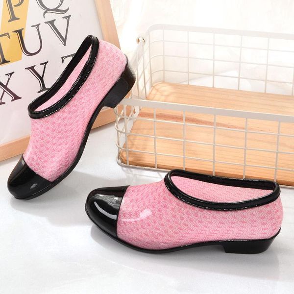 boots summer fashion waterproof women rain colorful ladies low heels rainboots slip on, Black
boots summer fashion waterproof women rain colorful ladies low heels rainboots slip on, Black
