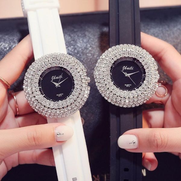 wristwatches luxury diamond case women quartz unique wrist watches round casual dress watch silicone strap girl clock zegarek damski, Slivery;brown
wristwatches luxury diamond case women quartz unique wrist watches round casual dress watch silicone strap girl clock zegarek damski, Slivery;brown