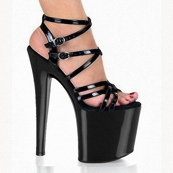 roman hollow narrow band gothic black baking paint sandals nightclub cross dressing super big size 8 inches 20cm fashion models
roman hollow narrow band gothic black baking paint sandals nightclub cross dressing super big size 8 inches 20cm fashion models