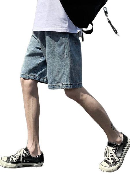 men's shorts casual bull-puncher knickers outside summer of 2021 tide tooling were looser in the pants, White;black
men's shorts casual bull-puncher knickers outside summer of 2021 tide tooling were looser in the pants, White;black