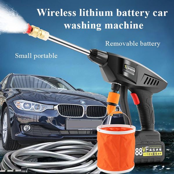water gun & snow foam lance cordless high-pressure car wash portable rechargeable high-power lithium battery pump 88v
water gun & snow foam lance cordless high-pressure car wash portable rechargeable high-power lithium battery pump 88v