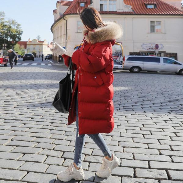 women's trench coats kmetram winter jacket women clothes 2021 korean large fur collar parka long coat female parkas casaco feminino my3, Tan;black
women's trench coats kmetram winter jacket women clothes 2021 korean large fur collar parka long coat female parkas casaco feminino my3, Tan;black