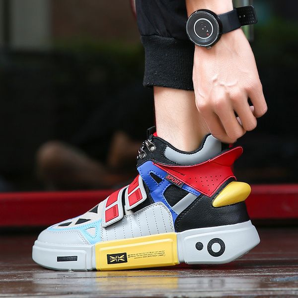 fashion colorful high sneakers men outdoor leather platform breathable mens shoes trainers casual espadrilles hombre 2021
fashion colorful high sneakers men outdoor leather platform breathable mens shoes trainers casual espadrilles hombre 2021