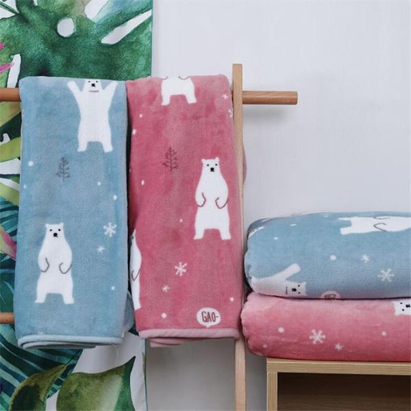 soft flannel cute polar bear cartoon kids comfortable sleeping blanket autumn nap quilt baby using blankets & swaddling
soft flannel cute polar bear cartoon kids comfortable sleeping blanket autumn nap quilt baby using blankets & swaddling