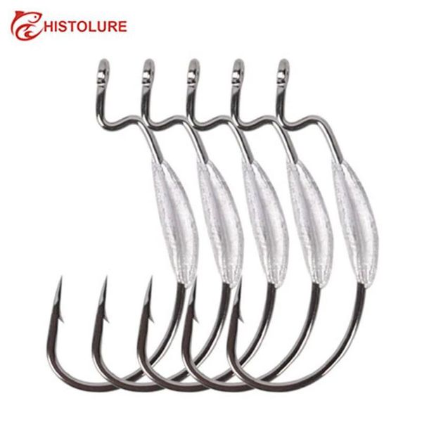 5pcs/bag fishing hook with lead crank barbed high carbon steel lure soft bait fish tackle hooks
5pcs/bag fishing hook with lead crank barbed high carbon steel lure soft bait fish tackle hooks