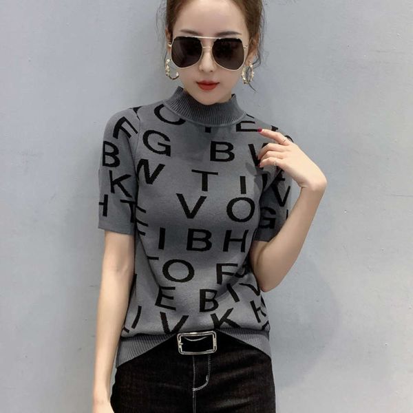 women's sweaters sweater spring and autumn turtleneck pullover half slim fit short sleeve knitted 8wns, White;black
women's sweaters sweater spring and autumn turtleneck pullover half slim fit short sleeve knitted 8wns, White;black