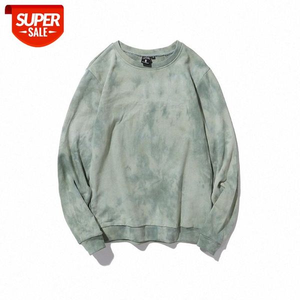 men's spring tide street personality irregular tie-dye loose cotton round neck sweater men #6m1w, Black
men's spring tide street personality irregular tie-dye loose cotton round neck sweater men #6m1w, Black