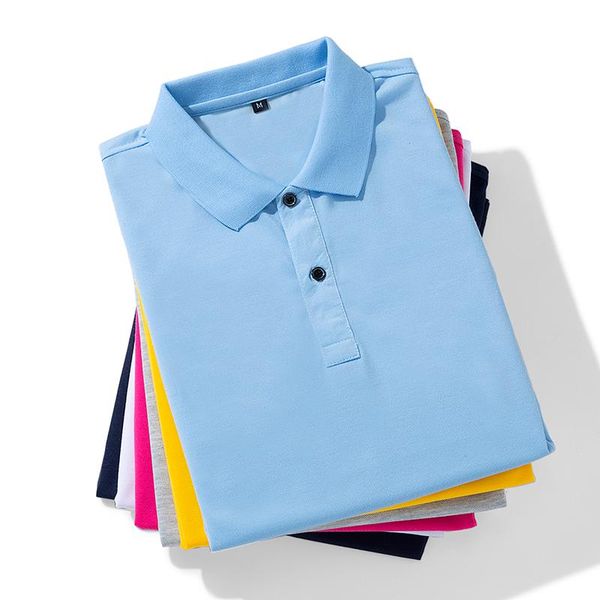 men's polos solid color shirts 2021 summer trend lapel white tee business mens clothes short sleeve commute black blouse, White;black 
men's polos solid color shirts 2021 summer trend lapel white tee business mens clothes short sleeve commute black blouse, White;black