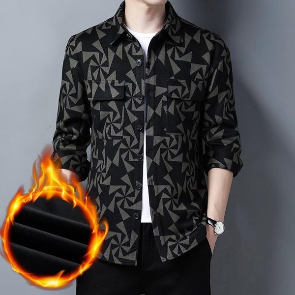 plus velvet thick warm high-end luxury tooling long sleeve men shirt 2021 quality fashion casual loose camisa masculina -3xl men's shi, White;black
plus velvet thick warm high-end luxury tooling long sleeve men shirt 2021 quality fashion casual loose camisa masculina -3xl men's shi, White;black