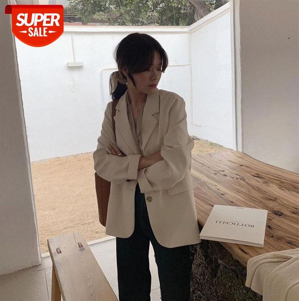 chic milk white fashionable casual suit jacket female small trend solid color fried street #fp20, Black;gray
chic milk white fashionable casual suit jacket female small trend solid color fried street #fp20, Black;gray