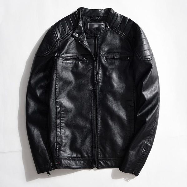 men's fur & faux arrival fashion clothing plus size jacket guy extra large loose coat casual leather stand collar pu, Black
men's fur & faux arrival fashion clothing plus size jacket guy extra large loose coat casual leather stand collar pu, Black