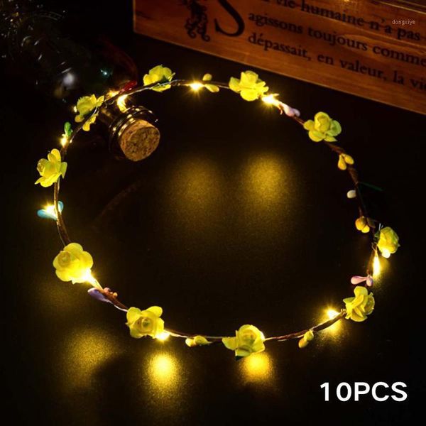 lady wedding casual adjustable party fashion fabala hair wreath decorative garlands crown flower head band led effect diy1
lady wedding casual adjustable party fashion fabala hair wreath decorative garlands crown flower head band led effect diy1
