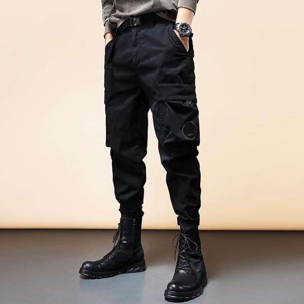 pants casual men cargo cotton loose big pockets tactical trousers 4 colors men's, Black
pants casual men cargo cotton loose big pockets tactical trousers 4 colors men's, Black