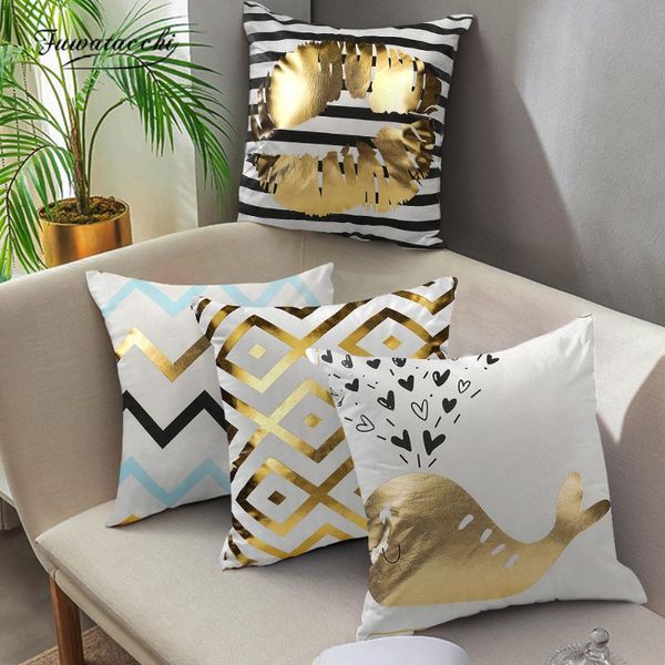 fuwatacchi black geometric bronzing cushion cover velvet gold white deer decorative pillow case sofa home decoration pillowcover cushion/dec
fuwatacchi black geometric bronzing cushion cover velvet gold white deer decorative pillow case sofa home decoration pillowcover cushion/dec