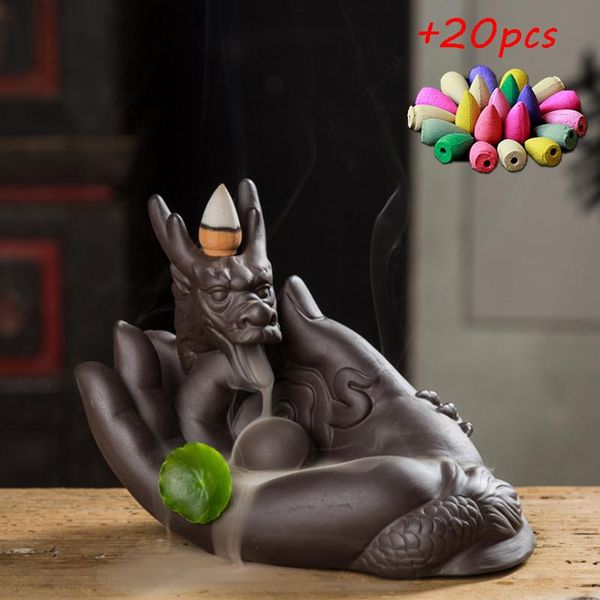 dragon incense stick frame handmade purple sand carved burner ornaments retro traditional design fragrance lamps
dragon incense stick frame handmade purple sand carved burner ornaments retro traditional design fragrance lamps