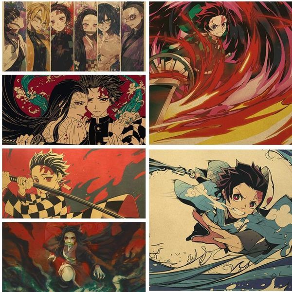 wall stickers classic anime cartoon vintage poster kraft paper material bedroom decoration home decor 1 pcs
wall stickers classic anime cartoon vintage poster kraft paper material bedroom decoration home decor 1 pcs