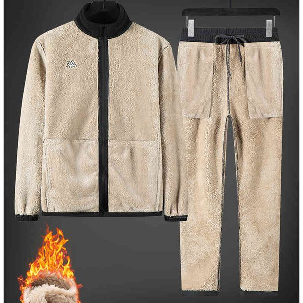 men's tracksuits winter speed of warm men casual ensembles jacket with hood + pants 2 p training sports clothes designer zipper, Gray
men's tracksuits winter speed of warm men casual ensembles jacket with hood + pants 2 p training sports clothes designer zipper, Gray