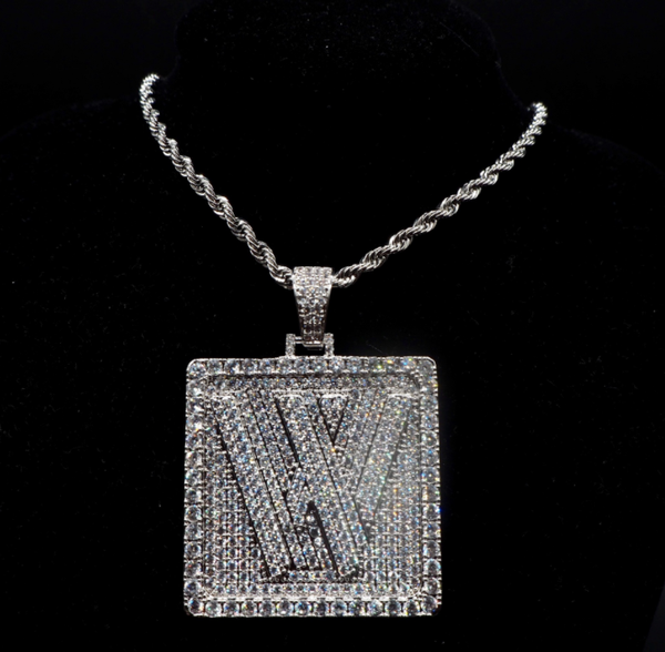 pendant necklaces letter w square dog tag hip-hop european-american micro-inlaid hipster personality necklace men jewelry, Silver
pendant necklaces letter w square dog tag hip-hop european-american micro-inlaid hipster personality necklace men jewelry, Silver