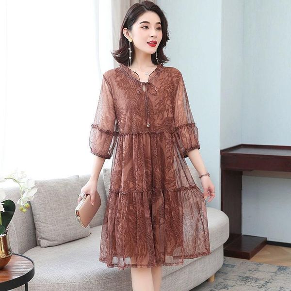 vestidos plus size lantern sleeve women's summer sundress elegant ladies dresses vestido mujer de fiesta noche casual, Black;gray
vestidos plus size lantern sleeve women's summer sundress elegant ladies dresses vestido mujer de fiesta noche casual, Black;gray