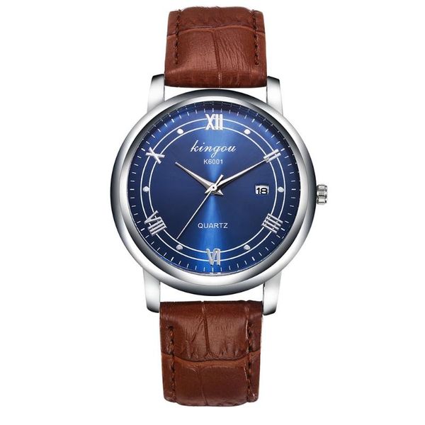 wristwatches exquisite quartz faux leather watch waterproof business fabala men classical, Slivery;brown
wristwatches exquisite quartz faux leather watch waterproof business fabala men classical, Slivery;brown
