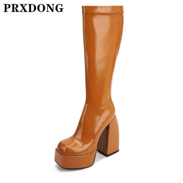 boots brand designer autumn winter elastic microfiber leather shoes woman knee high black brown thick platform long
boots brand designer autumn winter elastic microfiber leather shoes woman knee high black brown thick platform long