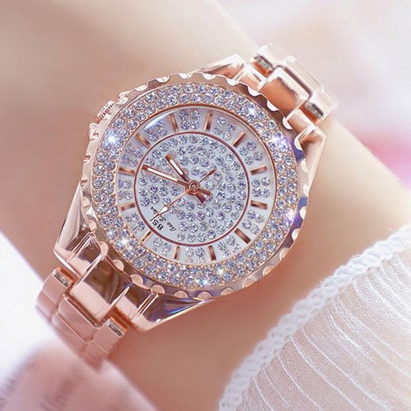wristwatches fashion womens watch rhinestone elegant ladies watches rose gold clock wrist for women relogio feminino, Slivery;brown
wristwatches fashion womens watch rhinestone elegant ladies watches rose gold clock wrist for women relogio feminino, Slivery;brown