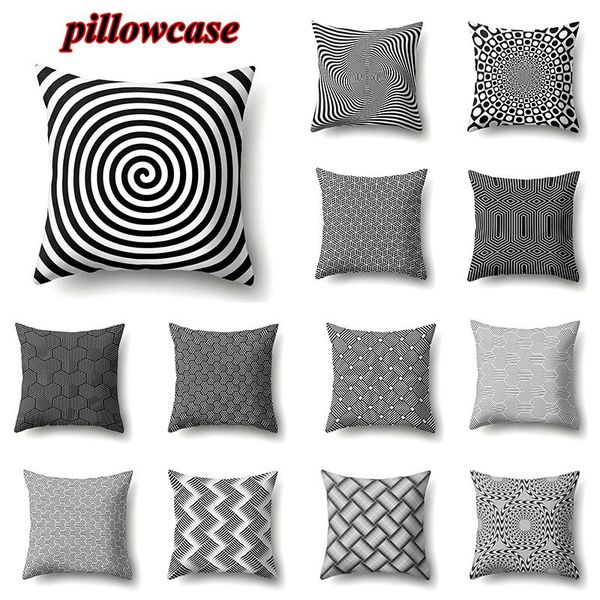 pillow case black and white geometric decorative pillowcases polyester throw striped pillowcase kussensloop
pillow case black and white geometric decorative pillowcases polyester throw striped pillowcase kussensloop