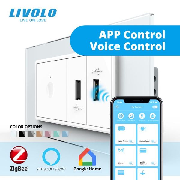 smart home control livolo c9 standard wall touch switch,2way zigbee wifi wireless,crystal glass,with double usb plugs,google
smart home control livolo c9 standard wall touch switch,2way zigbee wifi wireless,crystal glass,with double usb plugs,google