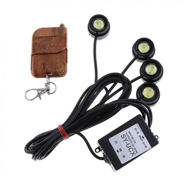 emergency lights 4 x 1.5w 12v 6000k universal waterproof strobe flash leds car light with wireless remote
emergency lights 4 x 1.5w 12v 6000k universal waterproof strobe flash leds car light with wireless remote