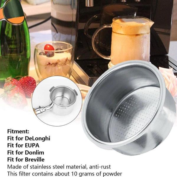 coffee filters stainless steel porous filter bowl basket for espresso/machine maker part tea
coffee filters stainless steel porous filter bowl basket for espresso/machine maker part tea