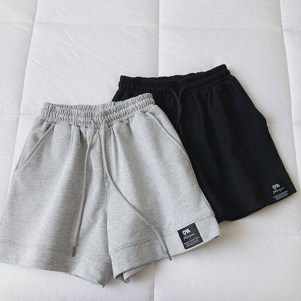 women's shorts sports summer loose korean version running casual a-line wide leg high waist thin pure cotton student pants, White;black
women's shorts sports summer loose korean version running casual a-line wide leg high waist thin pure cotton student pants, White;black