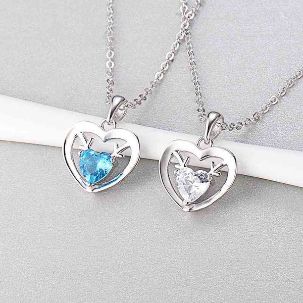 2020 new deer necklace heart-shaped diamond with your clavicle chain female sterling silver elk antler simple pendant, Black
2020 new deer necklace heart-shaped diamond with your clavicle chain female sterling silver elk antler simple pendant, Black