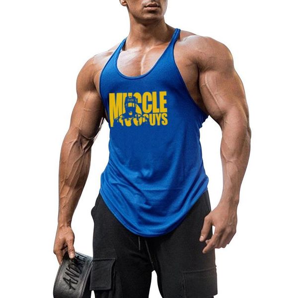 men' tank muscleguys brand gym stringer men cotton fitness y back bodybuilding clothing workout sleeveless shirt sports vest, White;black
men' tank muscleguys brand gym stringer men cotton fitness y back bodybuilding clothing workout sleeveless shirt sports vest, White;black
