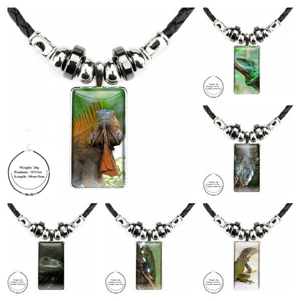 pendant necklaces filles for party gift iguana lizard animal brazil iguacu jungle necklace with steel plated glass cabochon choker lo, Silver
pendant necklaces filles for party gift iguana lizard animal brazil iguacu jungle necklace with steel plated glass cabochon choker lo, Silver