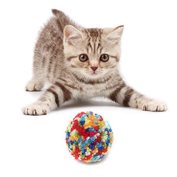 cat toys creative colorful toy balls plush soft cats chew molar kitten pom funny pet teaser supplies
cat toys creative colorful toy balls plush soft cats chew molar kitten pom funny pet teaser supplies