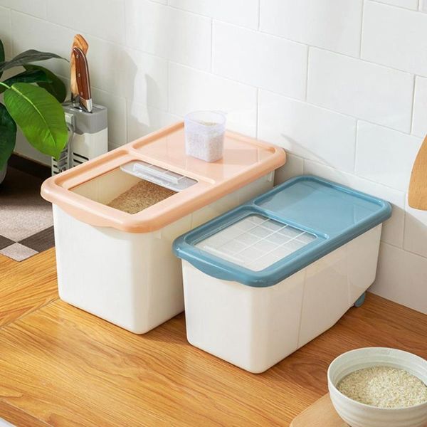 storage bottles & jars 10kg dust-proof moisture plastic cereal dispenser box large capacity rice container grain organizer flip cover
storage bottles & jars 10kg dust-proof moisture plastic cereal dispenser box large capacity rice container grain organizer flip cover