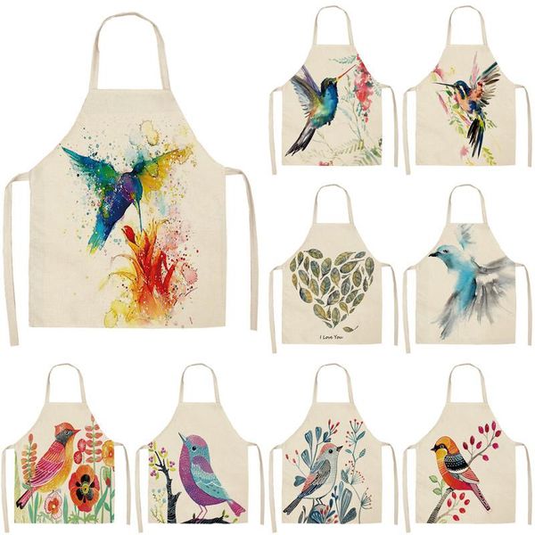 aprons 1pc bird flower branch printed kitchen for women household cleaning accessories cotton linen cooking apron 55x68cm
aprons 1pc bird flower branch printed kitchen for women household cleaning accessories cotton linen cooking apron 55x68cm
