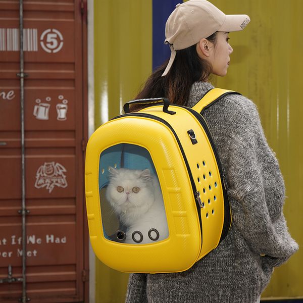 eva pet capsule backpack going out portable double shoulder cat large space dog bag
eva pet capsule backpack going out portable double shoulder cat large space dog bag
