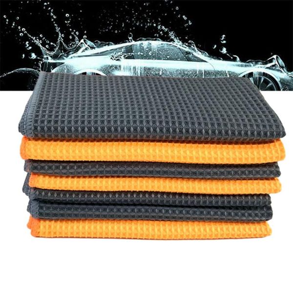 pcs 45*40 cm car wash microfiber towel cleaning drying cloth hemming care detailing gray/orange sponge
pcs 45*40 cm car wash microfiber towel cleaning drying cloth hemming care detailing gray/orange sponge