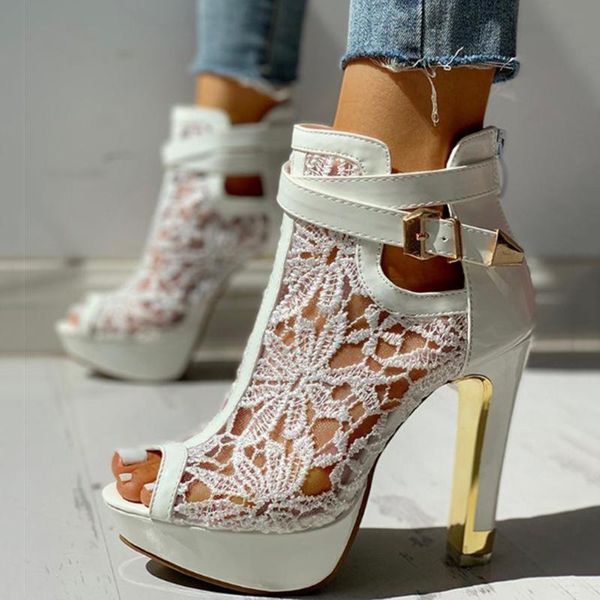 sandals womens ladies high heel zip up hollow lace fashion casual floral mesh shoes beach summer, Black
sandals womens ladies high heel zip up hollow lace fashion casual floral mesh shoes beach summer, Black