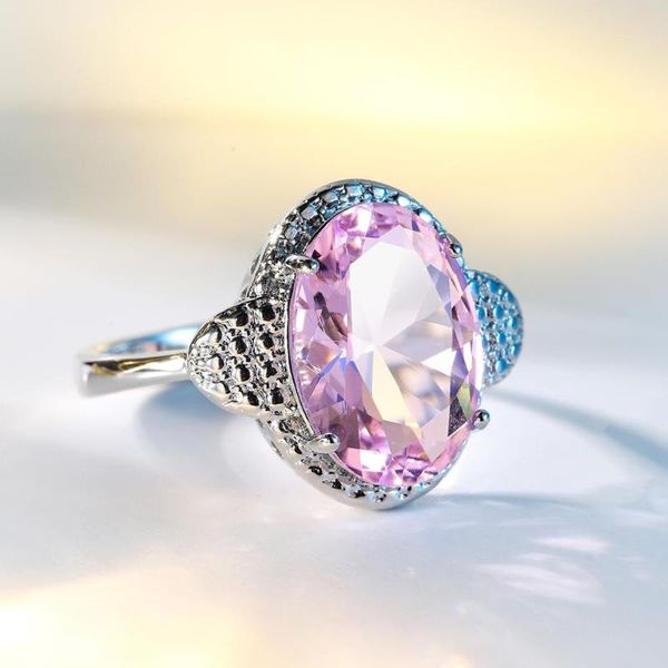 wedding rings filled shining exaggerated large oval pink zircon stone for women jewellery party ring luxury vintage jewelry, Slivery;golden
wedding rings filled shining exaggerated large oval pink zircon stone for women jewellery party ring luxury vintage jewelry, Slivery;golden